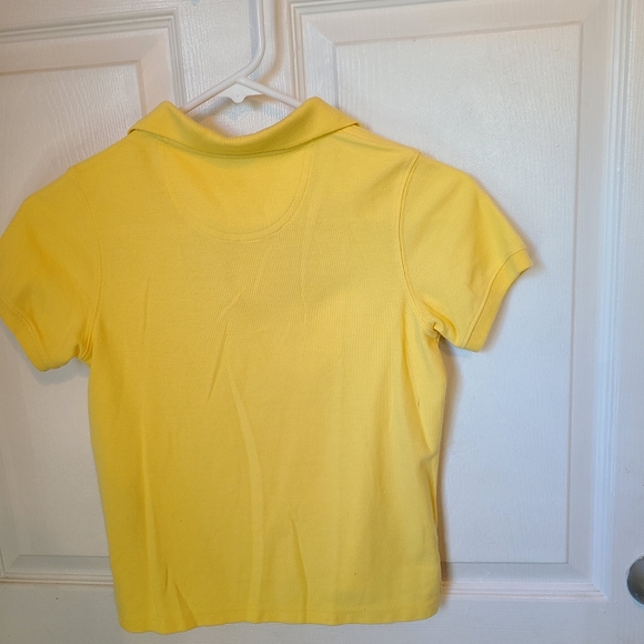 (1562) J.KHAKI Boys Casual Short Sleeve Polo Shirt,  Size: 7 Color: Yellow - Picture 11 of 13